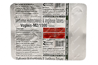 Voglios M 2/1000 MG Tablet Sr 10