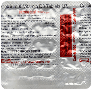 Calvit 500 Tablet 15