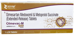 Olmevac M 20/25 Tablet 10 Olmevac M 20/25 Tablet 10