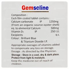 Gemsoline Tablet 15