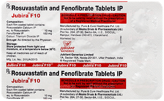 Jubira F 10 Tablet 15