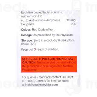 A Mycin 500 MG Tablet 5