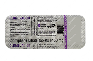 Clomevac 50 MG Tablet 10