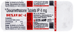 Dexavac 4 Tablet 10 Dexavac 4 Tablet 10