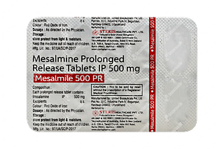 Mesalmile 500 MG Tablet Pr 10