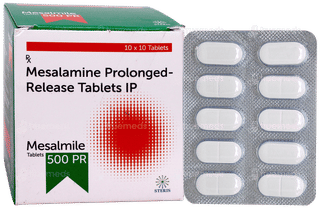 Mesalmile 500 Pr Tablet 10