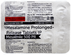 Mesalmile 500 Pr Tablet 10 Mesalmile 500 Pr Tablet 10