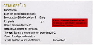 Cetalore 10 Tablet 10