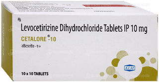 Cetalore 10 Tablet 10