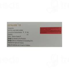 Cetalore 10 Tablet 10