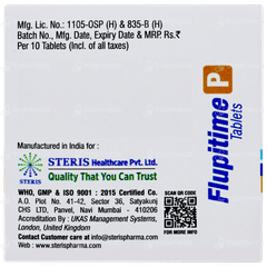 Flupitime P Tablet 10 Flupitime P Tablet 10