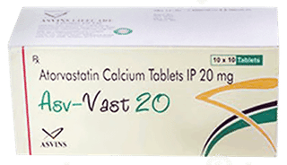 Asv Vast 20 Mg Tablet 10