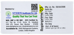 Ropinprime 0.5 Tablet 10 Ropinprime 0.5 Tablet 10