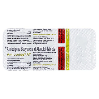 Amlopride At 5/50 Mg Tablet 10