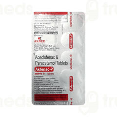 Akfenac P 100/325 MG Tablet 10