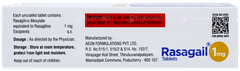 Rasagail 1mg Tablet 10