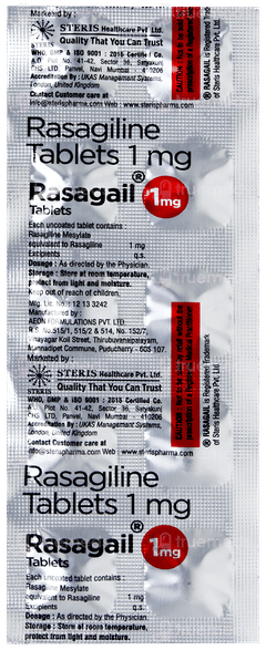 Rasagail 1mg Tablet 10