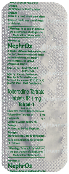 Tolrod 1 Tablet 10