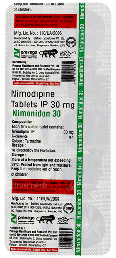Nimonidon 30 Tablet 10 Nimonidon 30 Tablet 10