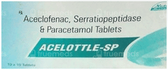 Acelottle Sp 100/325/10 Mg Tablet 10 Acelottle Sp 100/325/10 Mg Tablet 10