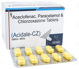 Acidale Cz 100/325/250 Mg Tablet 10