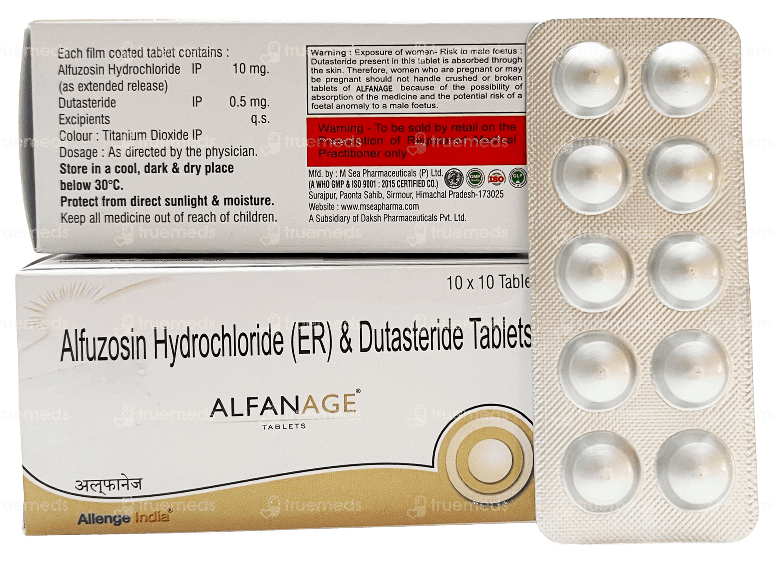 Alfanage 10/0.5 Mg Tablet 10