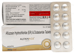 Alfanage 10/0.5 MG Tablet 10 Alfanage 10/0.5 MG Tablet 10
