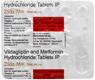 Zilda M 850 Tablet 15