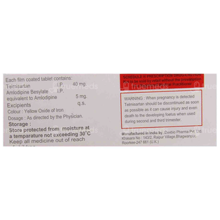 Angiosart Am 40/5 Mg Tablet 10