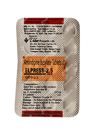 Elpress 2.5 MG Tablet 15