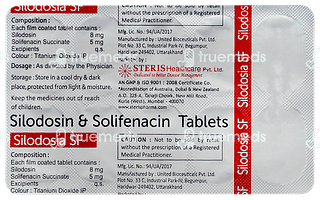 Silodosia Sf 8/5 MG Tablet 10