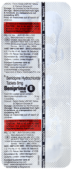 Beniprime 8 Tablet 10 Beniprime 8 Tablet 10