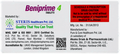 Beniprime 4 Tablet 10 Beniprime 4 Tablet 10