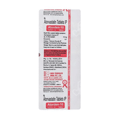 Atorden 10 Mg Tablet 10