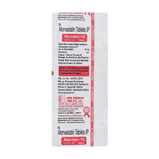Atorden 10 Mg Tablet 10