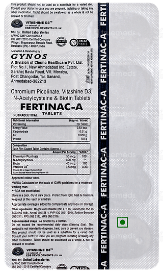 Fertinac A Tablet 10