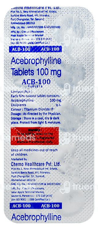 Acb 100 MG Tablet 10