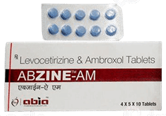 Abzine Am 5/60 Mg Tablet 10 Abzine Am 5/60 Mg Tablet 10