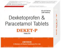 Deket P 25/325mg Tablet 10