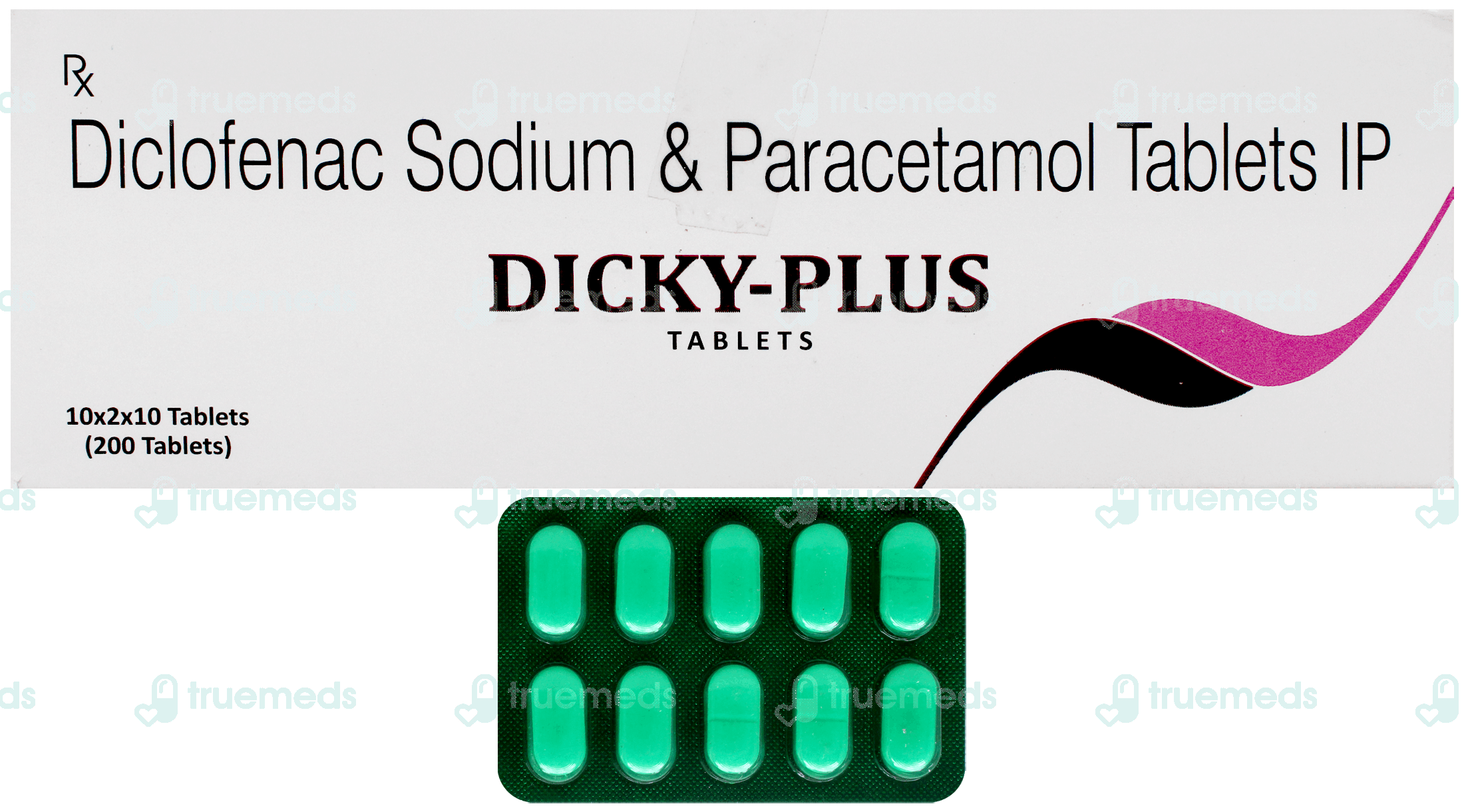 Dicky Plus 50/325mg Tablet 10: Uses, Side Effects, Price & Substitutes