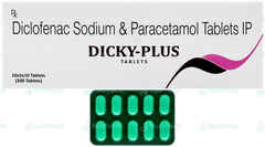 Dicky Plus 50/325mg Tablet 10 Dicky Plus 50/325mg Tablet 10