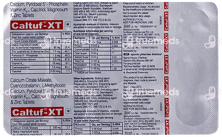 Caltuf Xt Tablet 15