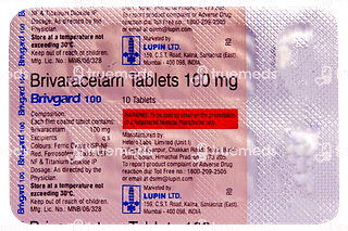 Brivgard 100 MG Tablet 10