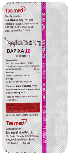 Dapixa 10 Tablet 10 Dapixa 10 Tablet 10