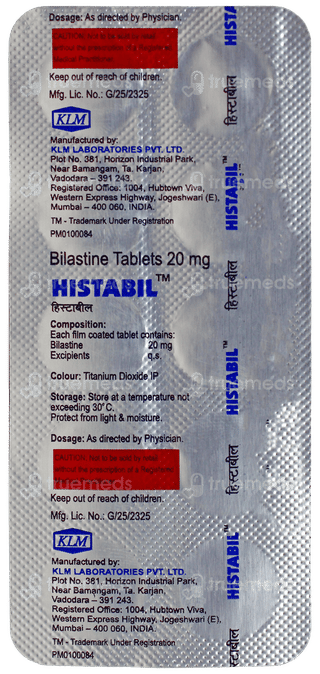 Histabil Tablet 10