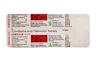 Nebistar Ln 5/10 MG Tablet 10