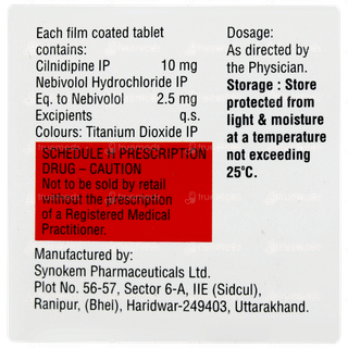 Nebistar Ln 2.5 Tablet 10