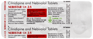 Nebistar Ln 2.5 Tablet 10