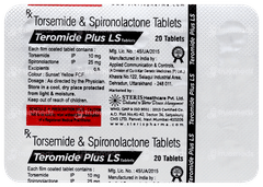 Teromide Plus Ls Tablet 20 Teromide Plus Ls Tablet 20