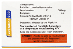 Levetafine 500 Tablet 10